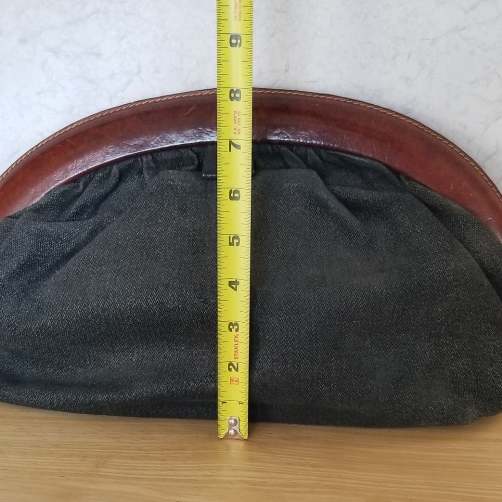 Elegant Black and Brown Men's Bag - Picture 7 of 8